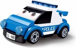 Sluban politibil med trækmekanisme med øjne