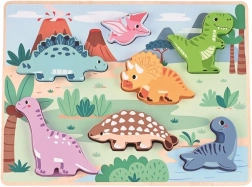 træ 3D puslespil dinosaurer