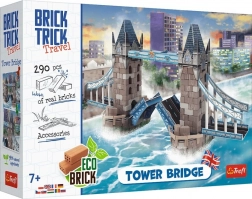Byggesæt af mursten Tower Bridge – TREFL Brick Trick Travel (290 dele)