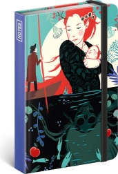 Linjebog med originalt design af Kateřina Bažantová 11 × 16 cm