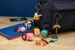 Figur med Minecraft-motiv