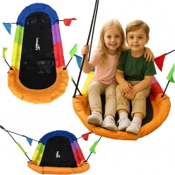 Havetrampolin Storkerede Rektangulær Farvet 167 x 75 cm