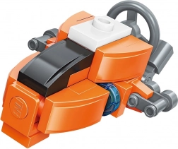 Qman Trans Collector 3 i 1 ubemandet ubåd – byggesæt med 33 dele