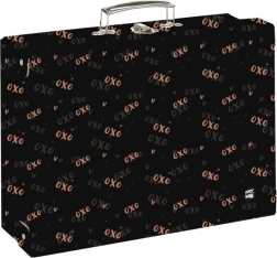 Lamineret kuffert firkantet for børn A4