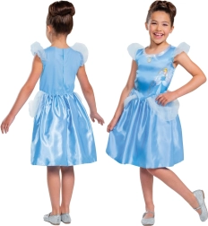 børnekostume til karneval disney prinsesse askepot 109–123 cm