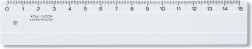 Lineal 15 cm gennemsigtigt KOH-I-NOOR