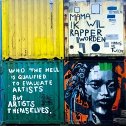 Firkantet puslespil CURIOSI Amsterdam – mønster II, 80 brikker