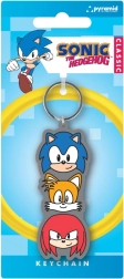 Sonic nøglering – licenseret gummi