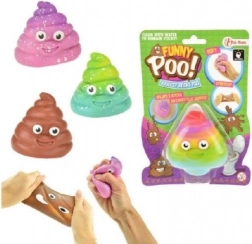 Elastisk antistress-slimmasse, 7 cm, forskellige farver