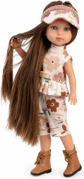 Guca Penelope realistisk dukke med krop helt i vinyl, 34 cm
