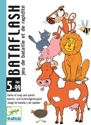 Kortspillet Bataflash fra Djeco