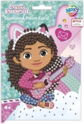 Diamantmaleri hilsen med kuvert Gabby’s magiske hus