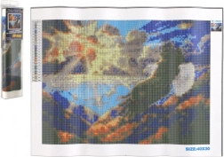 Diamantmaling Majestætisk Rovfugl