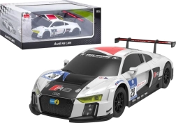 RC bil 1:24 sports AUDI R8 LMS, hvid‑sort