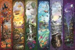 Puslespil RAVENSBURGER Fantasiens rejser 7000 brikker