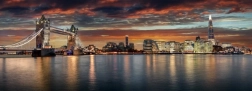 Panoramapuslespil Tower Bridge London 1000 brikker