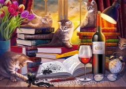 Puslespil 2000 – katteaften trefl