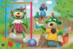 Puslespil Treflíci: Sjov i Haven 100 Brikker