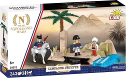 Byggesæt Cobi Napoleons felttog i Egypten – diorama med Rosettesten (243 dele)