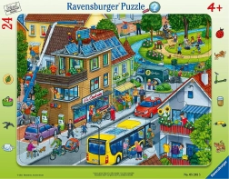 Ravensburger puslespil Vores grønne by 24 brikker