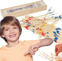 Woopie træ-mikado i æske, 41 stk.