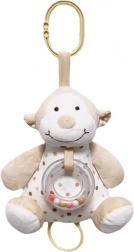 Musikalsk plysbamse-abe 18 cm