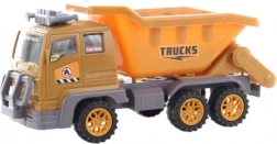 Plast tipvogn-lastbil med friløbsmotor