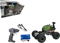 RC stuntbil grøn 1:16