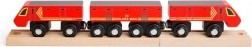 Bigjigs Rail træ-posttog