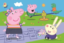 Minipuslespil 54 brikker PEPPa PIG – Lykkelig dag