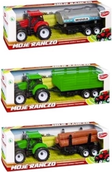 Traktor med trailer