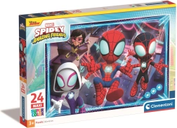 Puslespil 24 maxi super color Spidey og hans supervenner