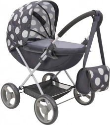 Dukkevogn med taske Egern