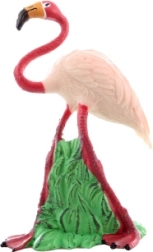 Plastikfigur af flamingo
