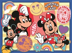 Puslespil RAVENSBURGER Mickey og Minnie på udflugt XXL 200 brikker