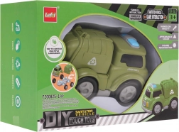 Interaktivt legetøj skraldebil