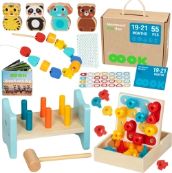 Montessori læringsboks til børn 19–21 måneder - TOOKY TOY