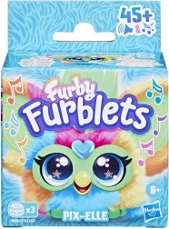 Furby Furblets Pix‑Elle interaktiv plysbamse med klips