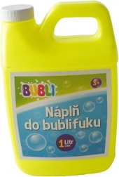 BUBLI refill til sæbebobleblæser 1 l