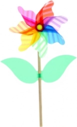 Trævindmølle til børn