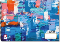 Skitseblok A4 med spiralryg til oliemaleri