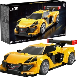 Byggesæt CaDA racerbilen RENAULT SPORT RS.01 1:24