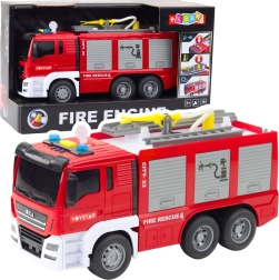 Brandbil med drev, vandfunktion, lys og lyde