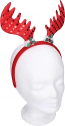 Karnevalsæt – hårbøjle med horn