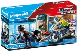 Playmobil City Action – politimotorcykel med tyv