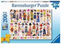Ravensburger puslespil blomster og venner 200 brikker