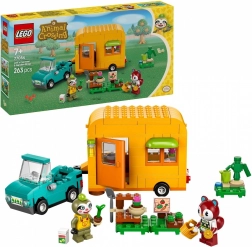 LEGO® Animal Crossing™ 77054 Leif, campingvogn og havebutik