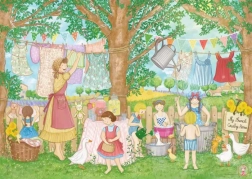 Puslespil På landet 1000 brikker MAGNOLIA