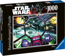 Ravensburger puslespil STAR WARS: TIE Fighter-kokpit 1000 brikker