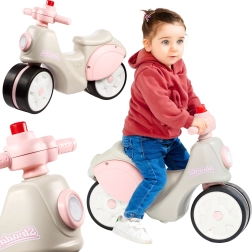 FALK Strada Retro løbecykel til piger med stille hjul fra 1 år